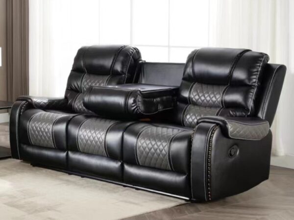 South Sarasota Black Sofa