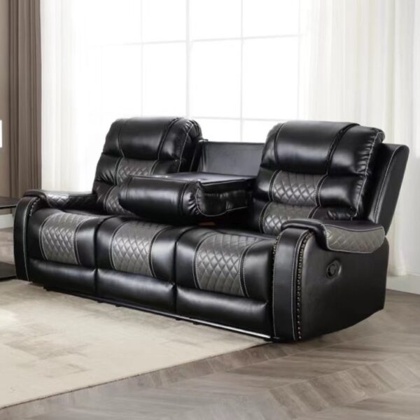 South Sarasota Black Sofa