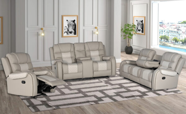 South Sarasota Gray Sofa & Loveseat & Chair