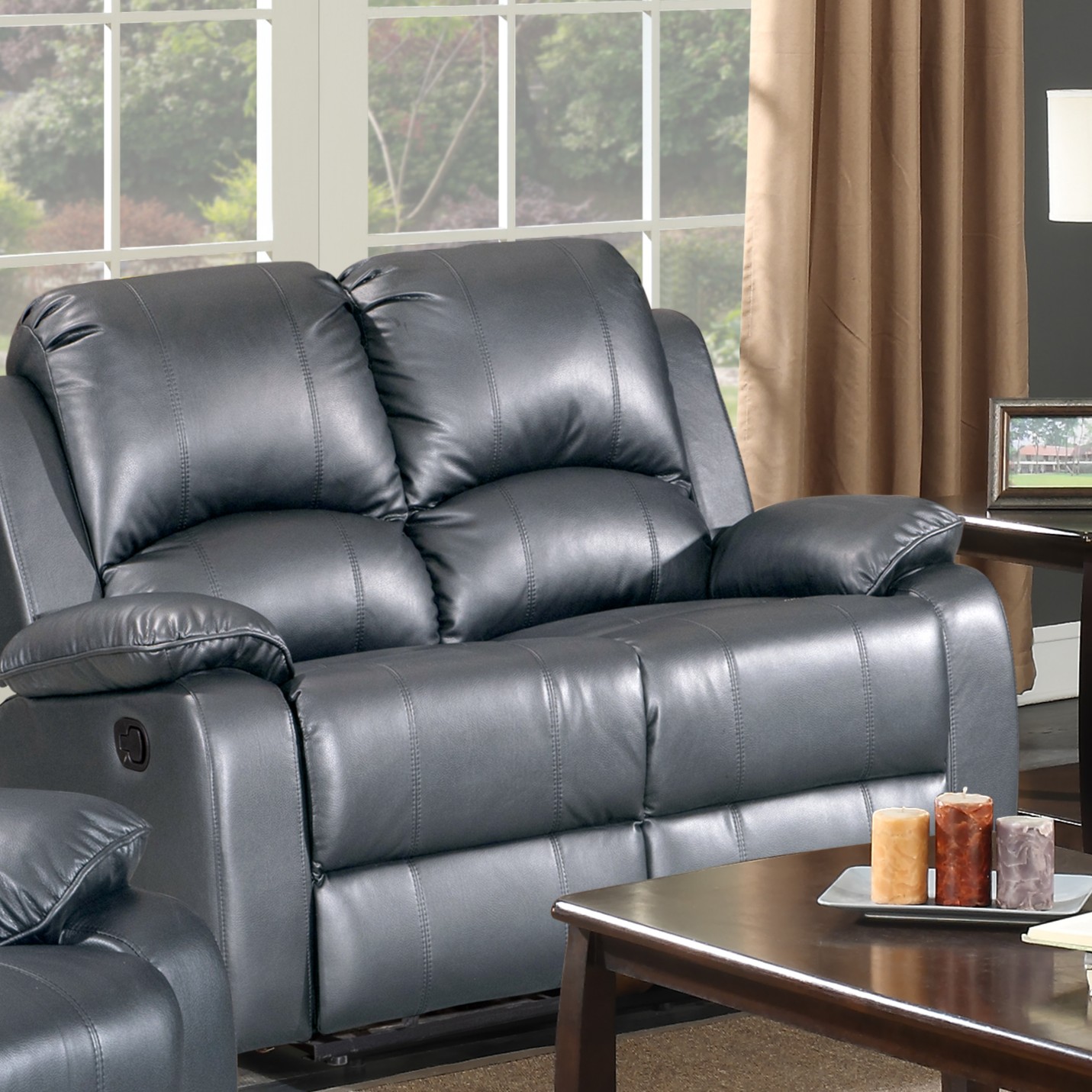 Wesley Gray Loveseat