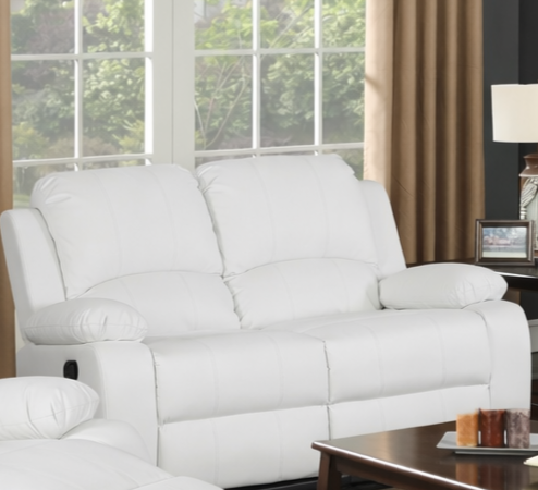 Wesley White Loveseat