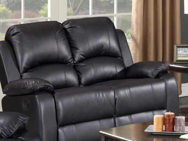 Wesley Black Loveseat
