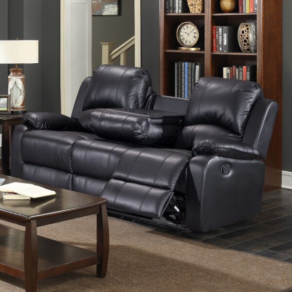 Wesley Black Sofa