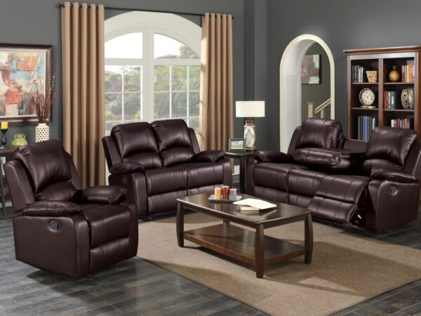 Wesley Brown Sofa & Loveseat & Chair