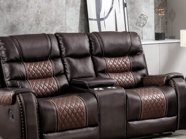 South Sarasota Brown Loveseat
