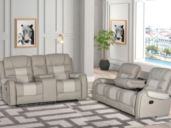 South Sarasota Gray Sofa & Loveseat