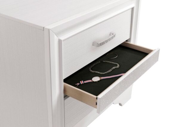 Queen Bedroom Set White Miranda 4-piece