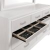 Queen Bedroom Set White Miranda 4-piece