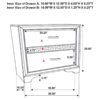 Queen Bedroom Set Black Miranda 4-piece