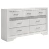 Queen Bedroom Set White Miranda 4-piece