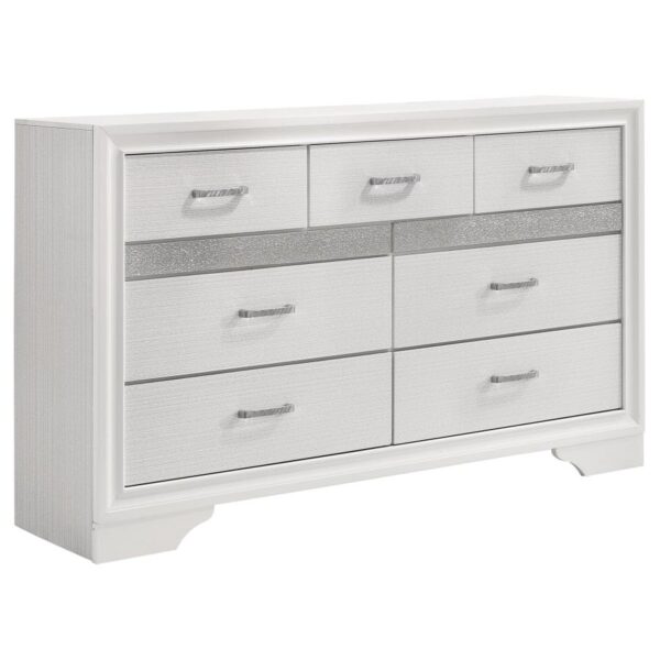 Queen Bedroom Set White Miranda 4-piece
