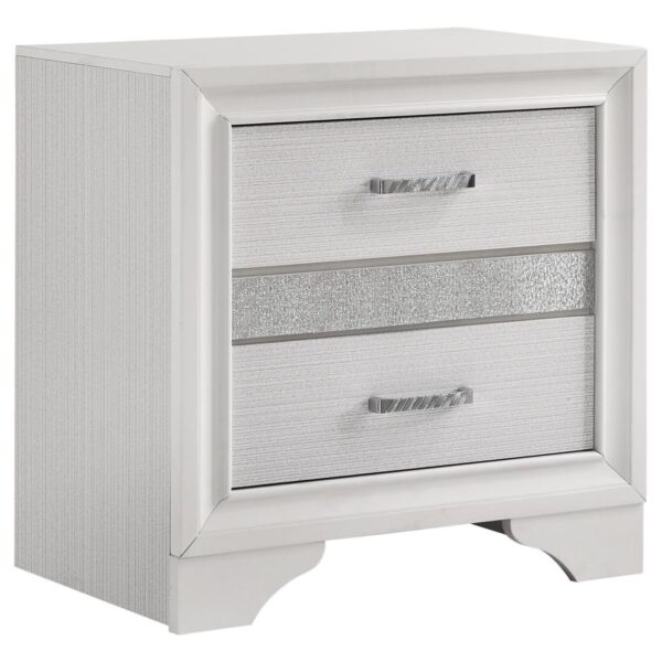 Queen Bedroom Set White Miranda 4-piece