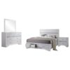 Queen Bedroom Set White Miranda 4-piece