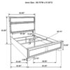 Queen Bedroom Set Black Miranda 4-piece
