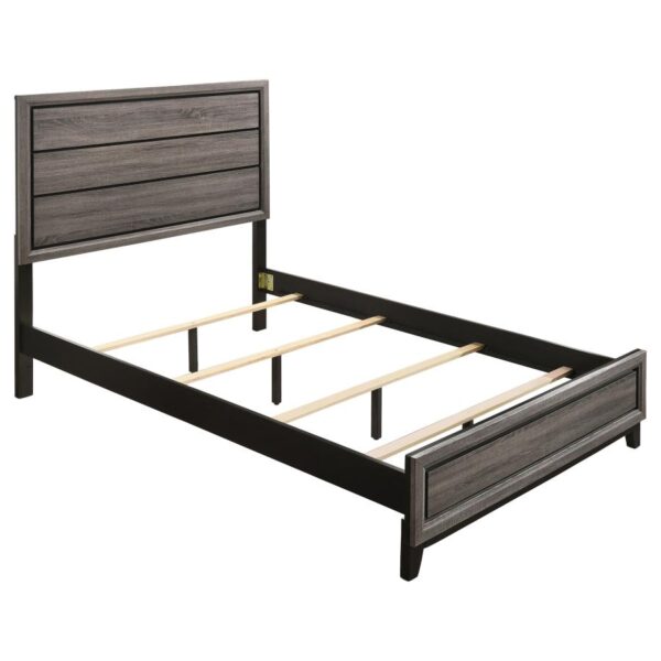 Queen Bedroom Set Grey Oak Watson Four-piece