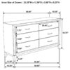 Queen Bedroom Set Grey Oak Watson Four-piece