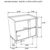 Queen Bedroom Set Natural Hyland 4-piece