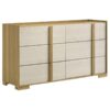 Queen Bedroom Set Natural Hyland 4-piece