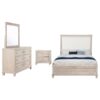 Queen Bedroom Set Washed Oak Pembroke 4-piece