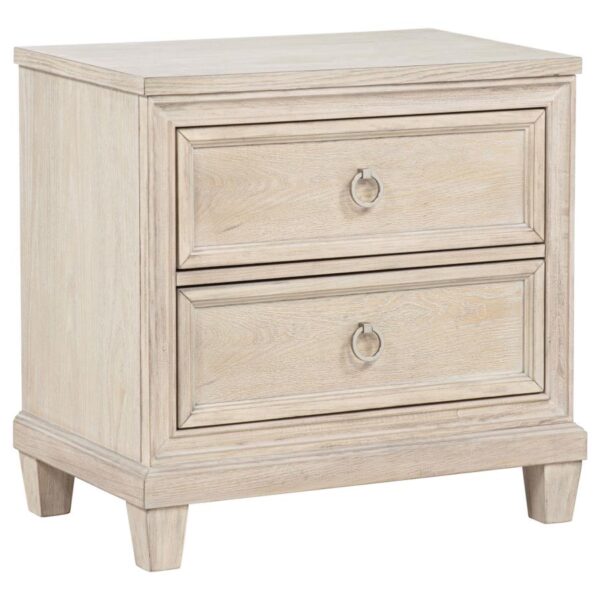 Queen Bedroom Set Washed Oak Pembroke 4-piece