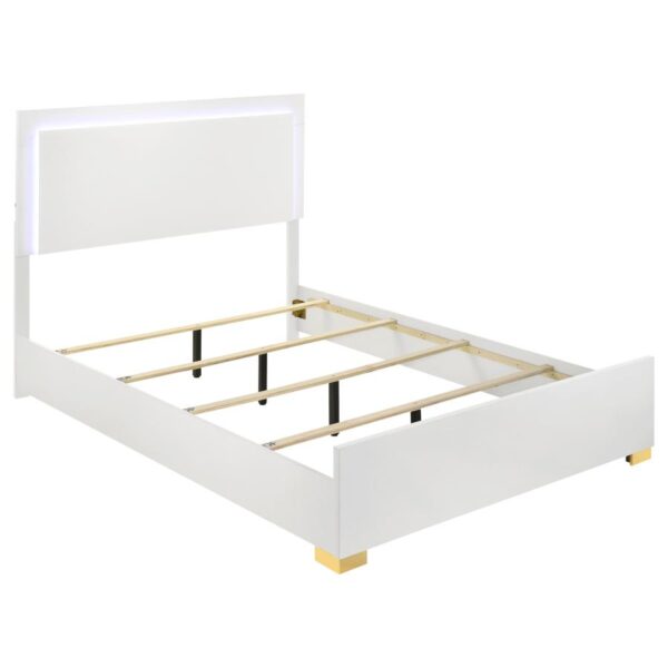 Queen Bedroom Set White 4-piece