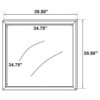 Queen Bedroom Set White 4-piece