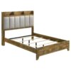 Queen Bedroom Set Medium Oak Henderson 4-piece