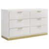 Queen Bedroom Set White Caraway 4-piece