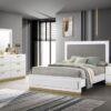 Queen Bedroom Set White Caraway 4-piece