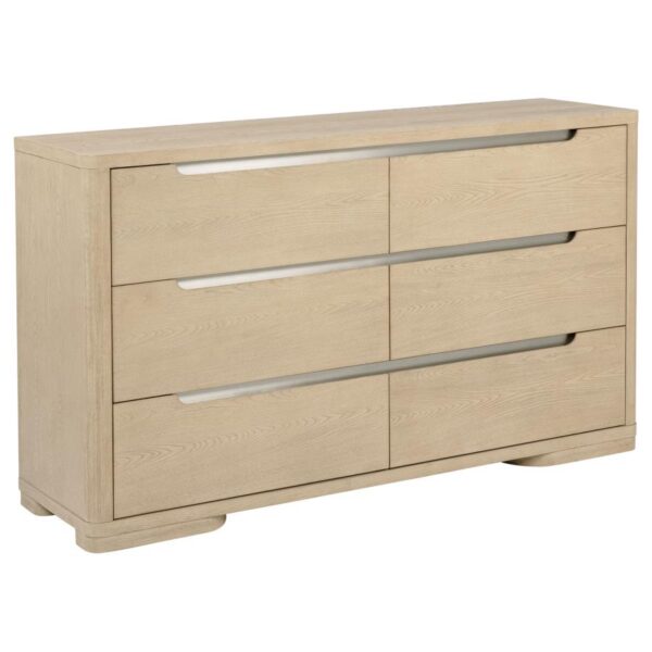 Queen Bedroom Set Light Elm Ladera 4-piece