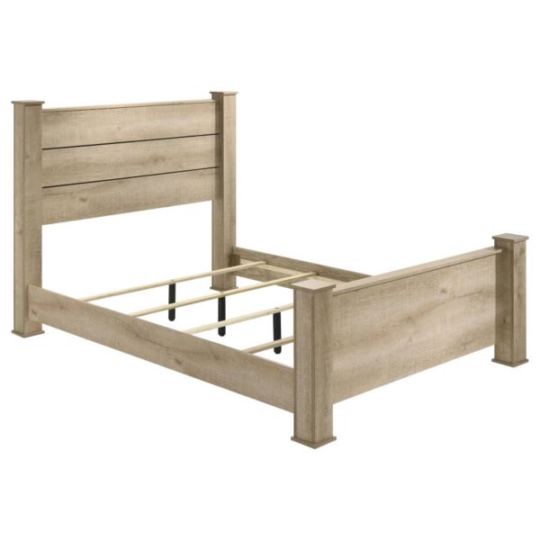 Queen Bedroom Set Weathered Oak Oakglen 4-piece