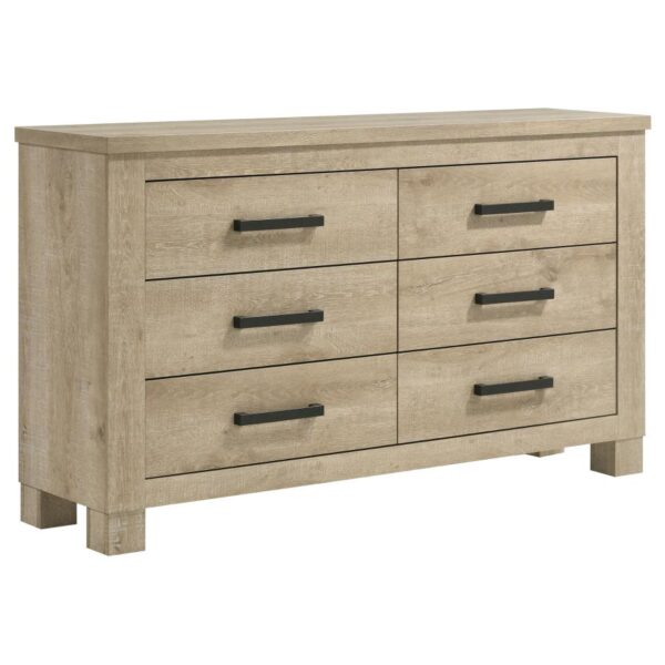 Queen Bedroom Set Weathered Oak Oakglen 4-piece