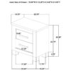Queen Bedroom Set Weathered Oak Oakglen 4-piece
