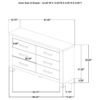 Queen Bedroom Set Weathered Oak Oakglen 4-piece