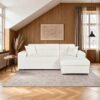 SOFA BED FABRIC CREAM