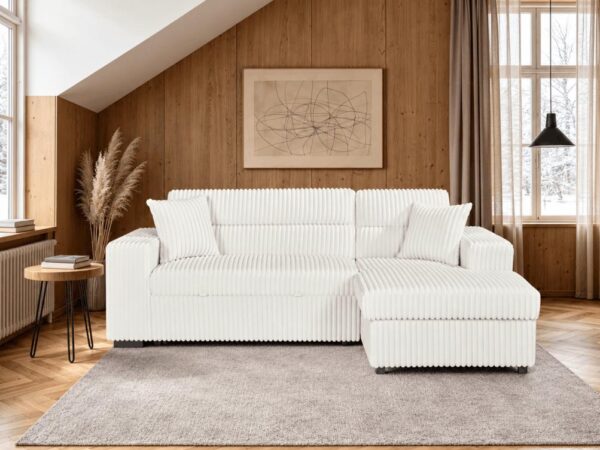 SOFA BED FABRIC CREAM