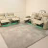 Isabella Cream Power Reclining Sofa & Loveseat Set
