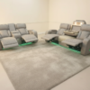 Isabella Gray Power Reclining Sofa & Loveseat Set