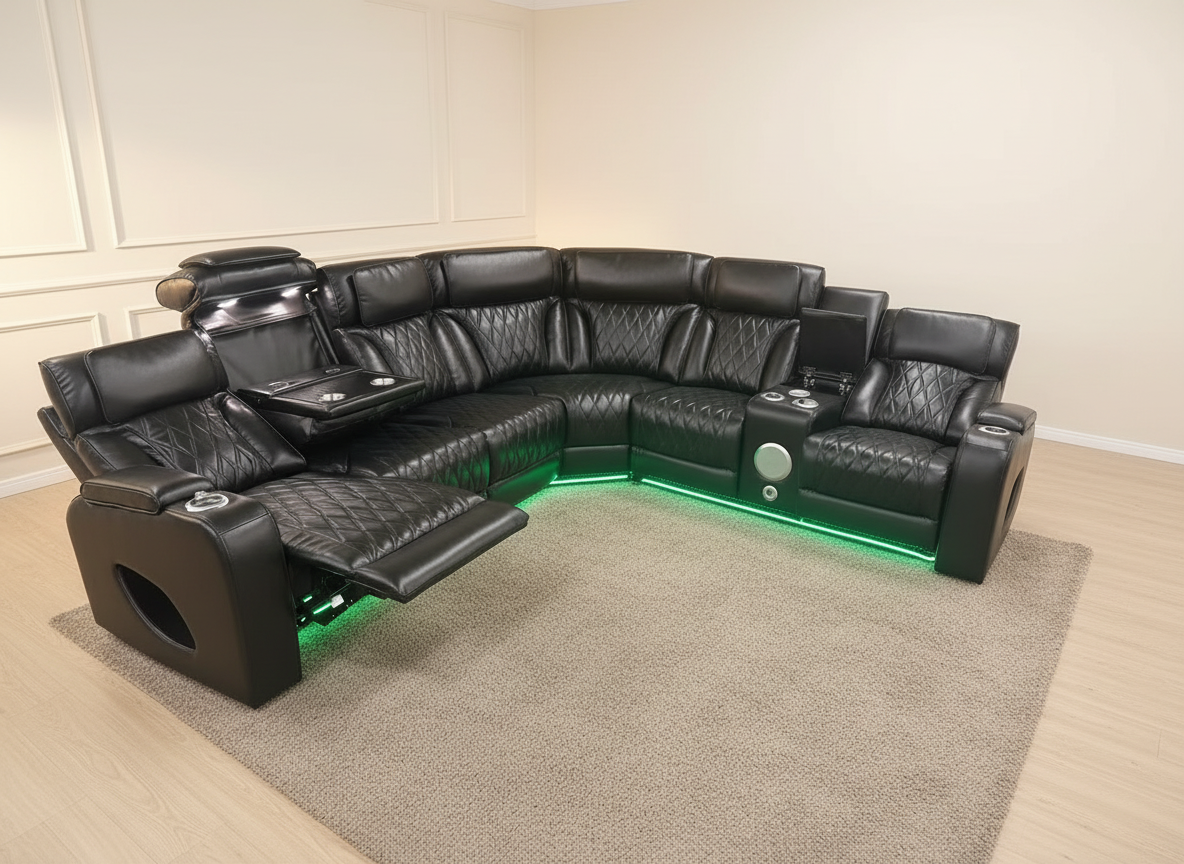 Mary Brown Power Reclining Sectional