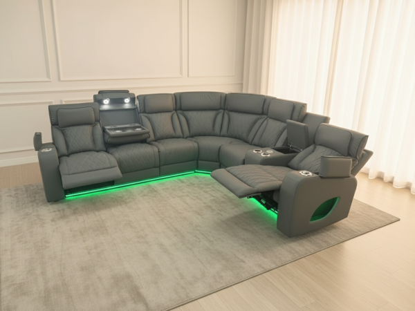 Mary Gray Power Reclining Sectional