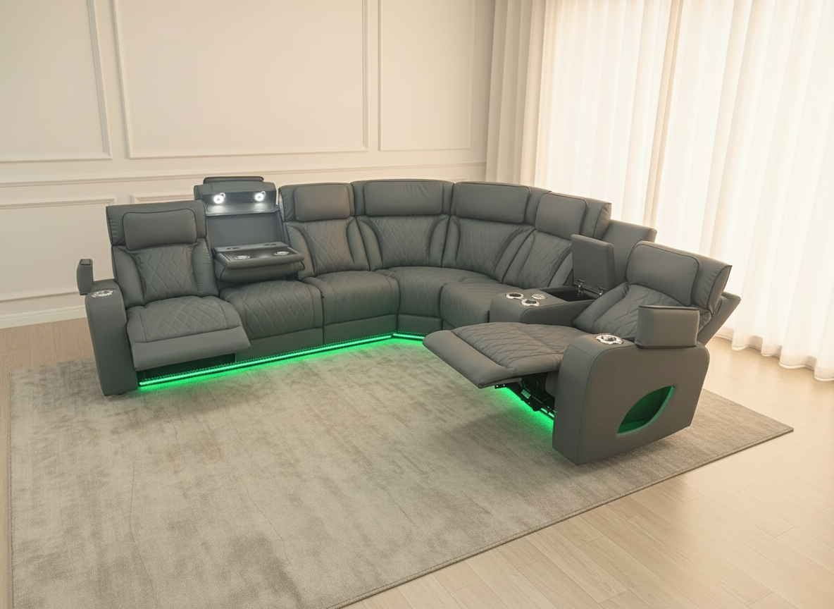 Mary Gray Power Reclining Sectional — wholesale furniture for dealers