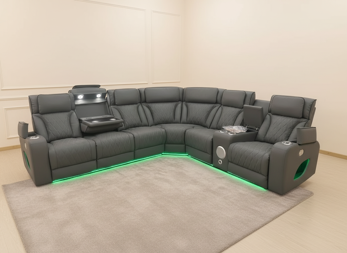 Mary Gray Power Reclining Sectional
