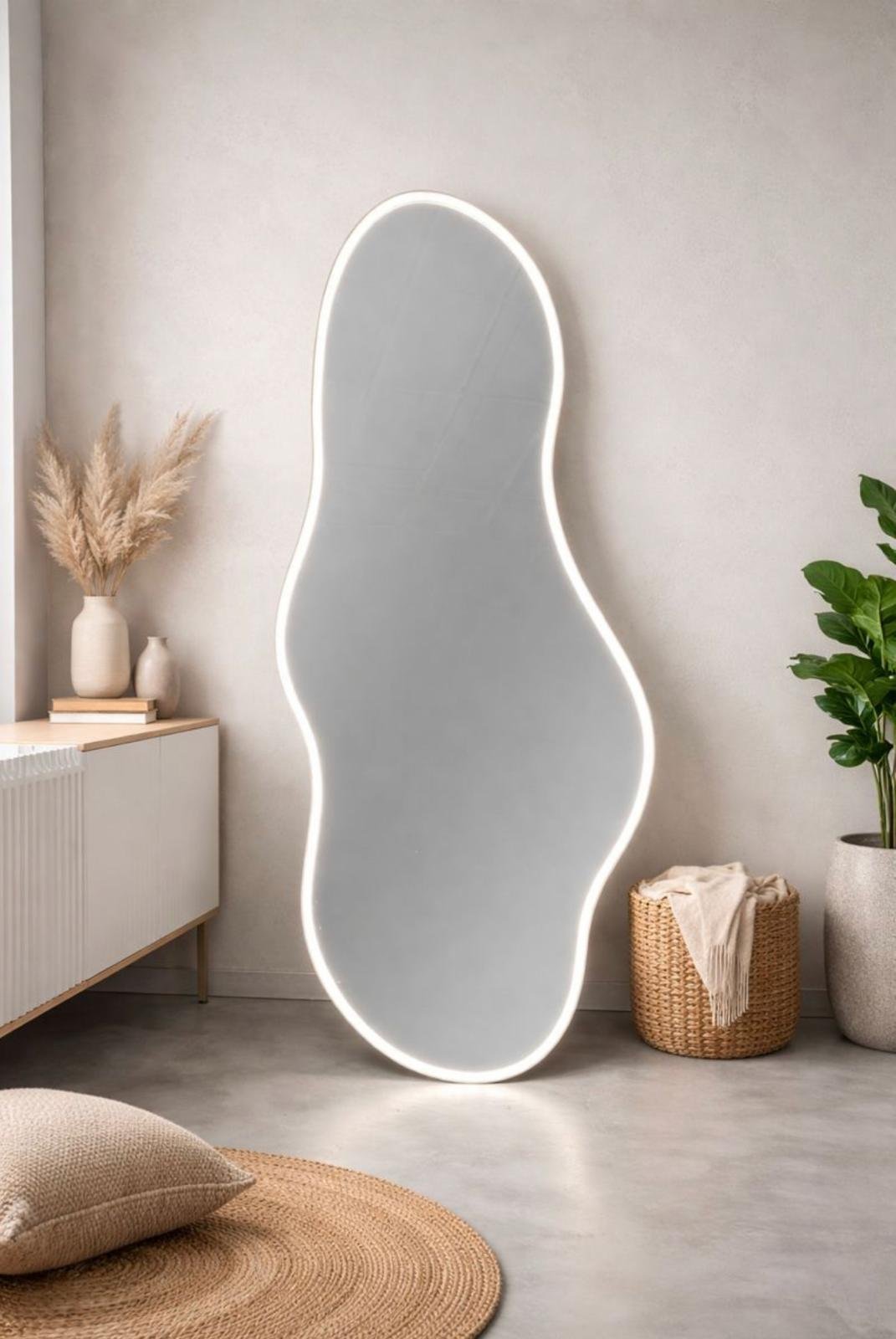 Modern Irregular LED Full-Length Mirror – CBS25721