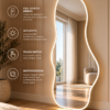 Modern Irregular LED Full-Length Mirror – CBS25721