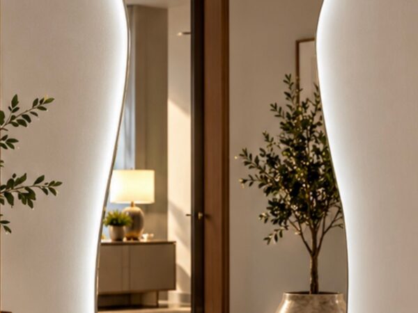 Belliza Irregular Full-Length LED Mirror – CBS25722 — wholesale furniture for dealers